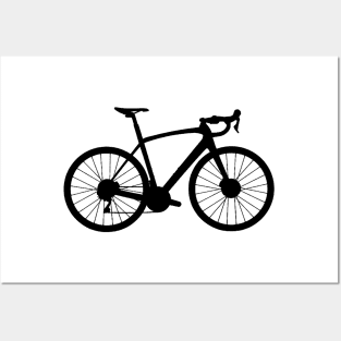 Trek Domane Road Bike Silhouette Posters and Art